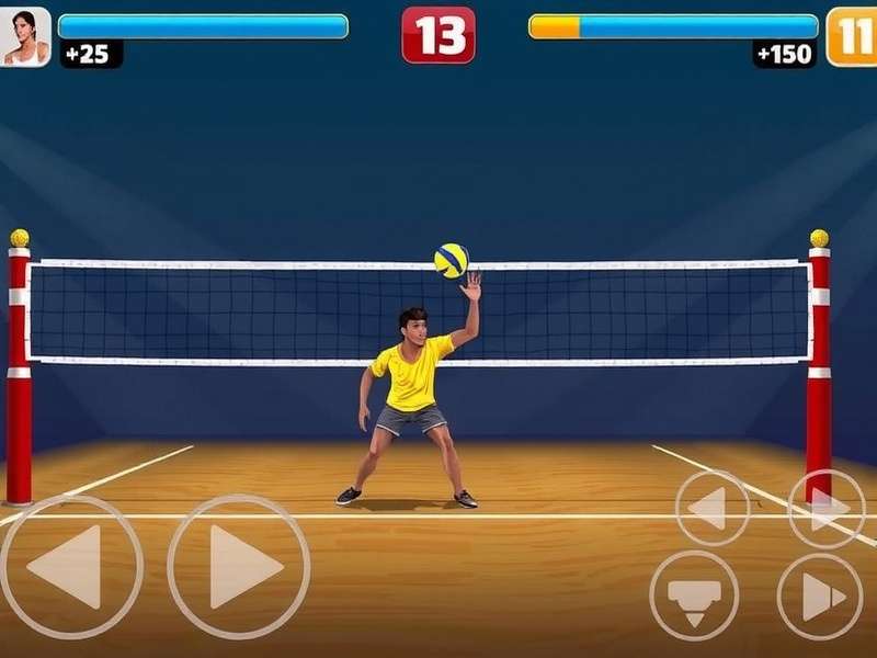 Taj Volley Gladiators Gameplay Screenshot